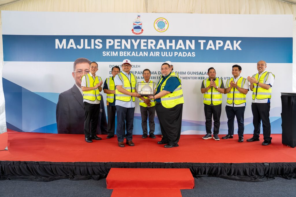 SBAUP site handover, Lok Kawi, 12 May 2026.